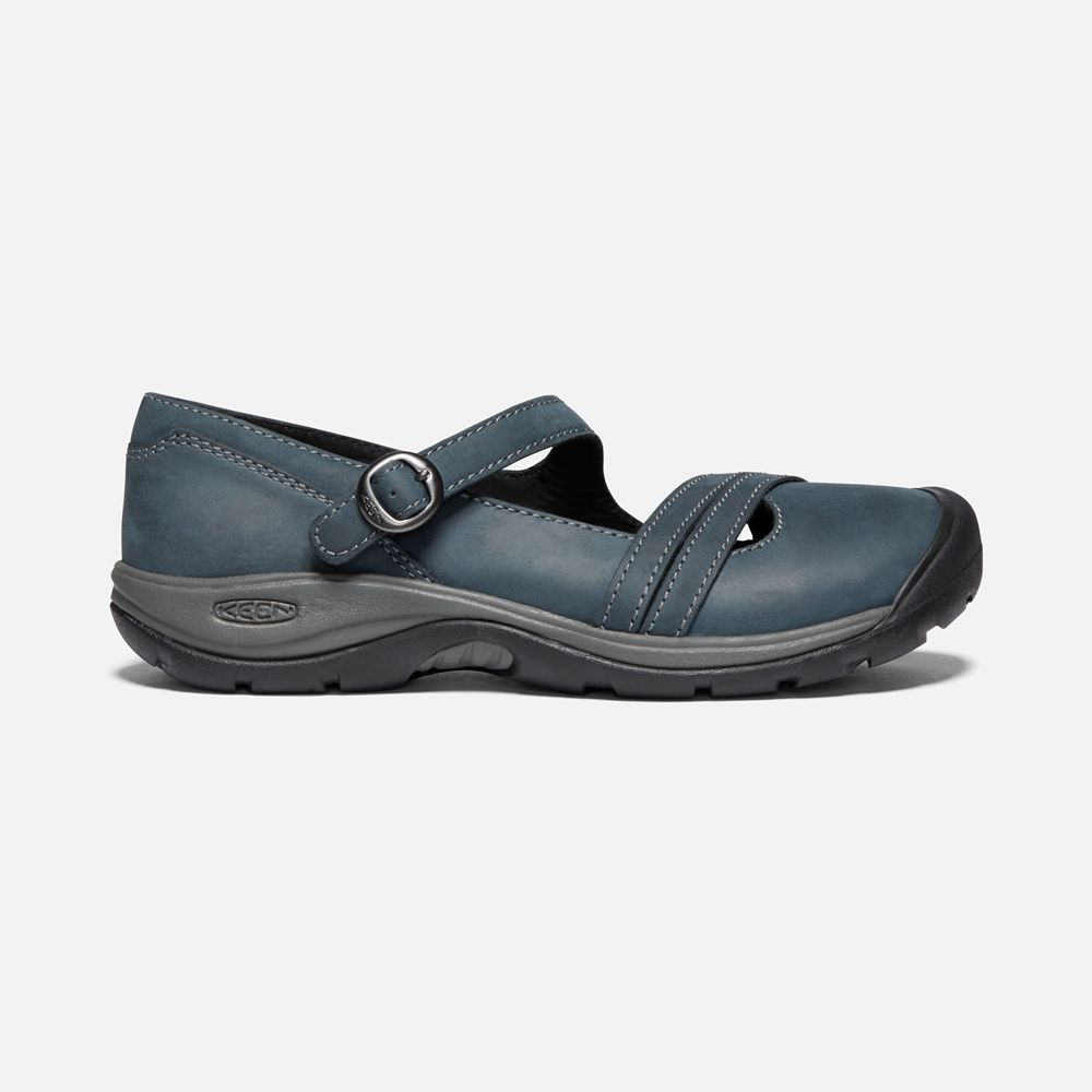 Keen Slip-On Dam Blå - Presidio Ii Cross Strap - 351027WZV